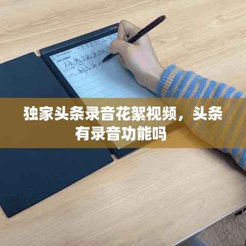 独家头条录音花絮视频,头条有录音功能吗
