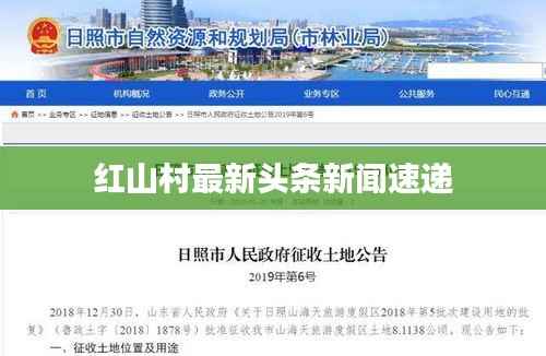 红山村最新头条新闻速递