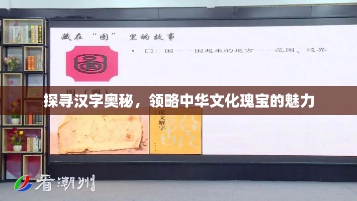 探寻汉字奥秘,领略中华文化瑰宝的魅力