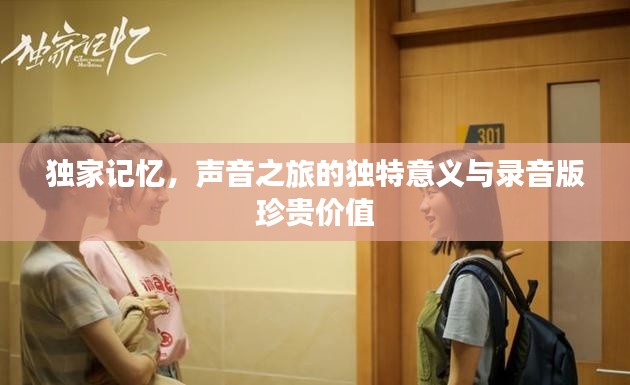 独家记忆,声音之旅的独特意义与录音版珍贵价值