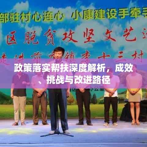 政策落实帮扶深度解析,成效、挑战与改进路径